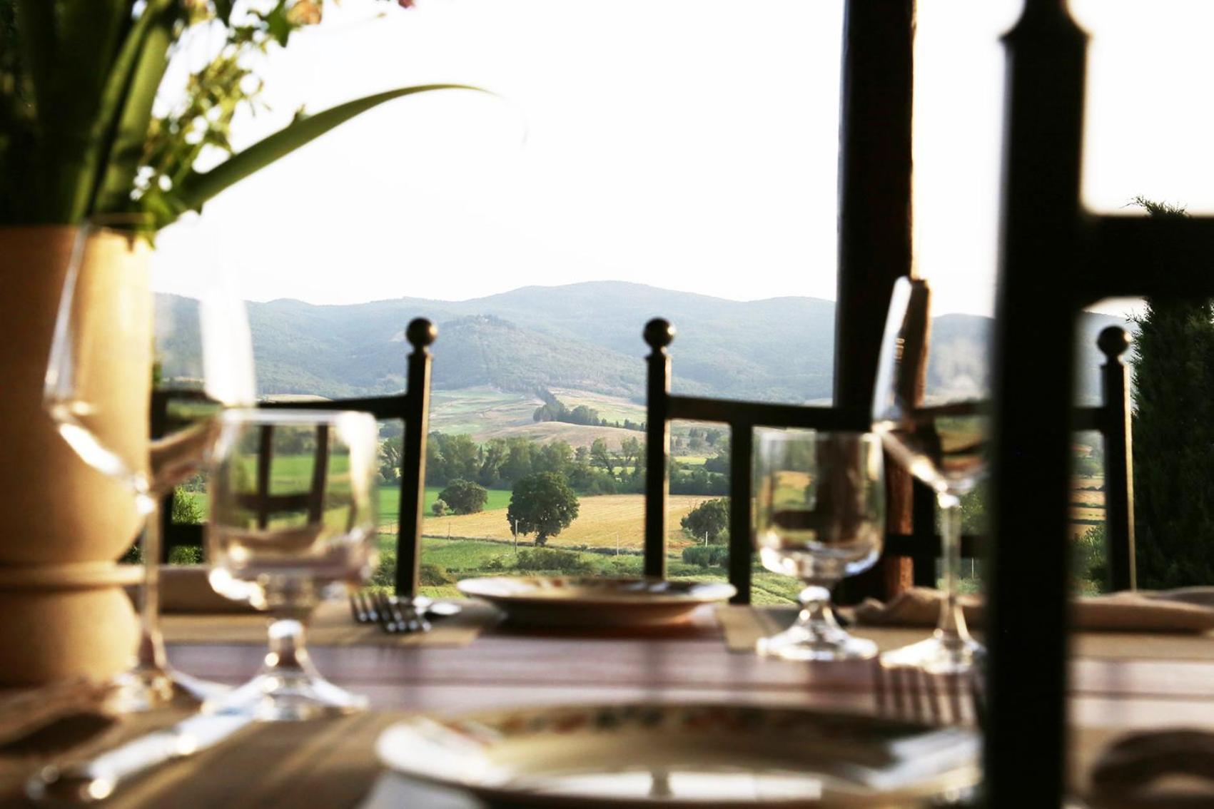 Casali di Bibbiano Villa Buonconvento Bagian luar foto