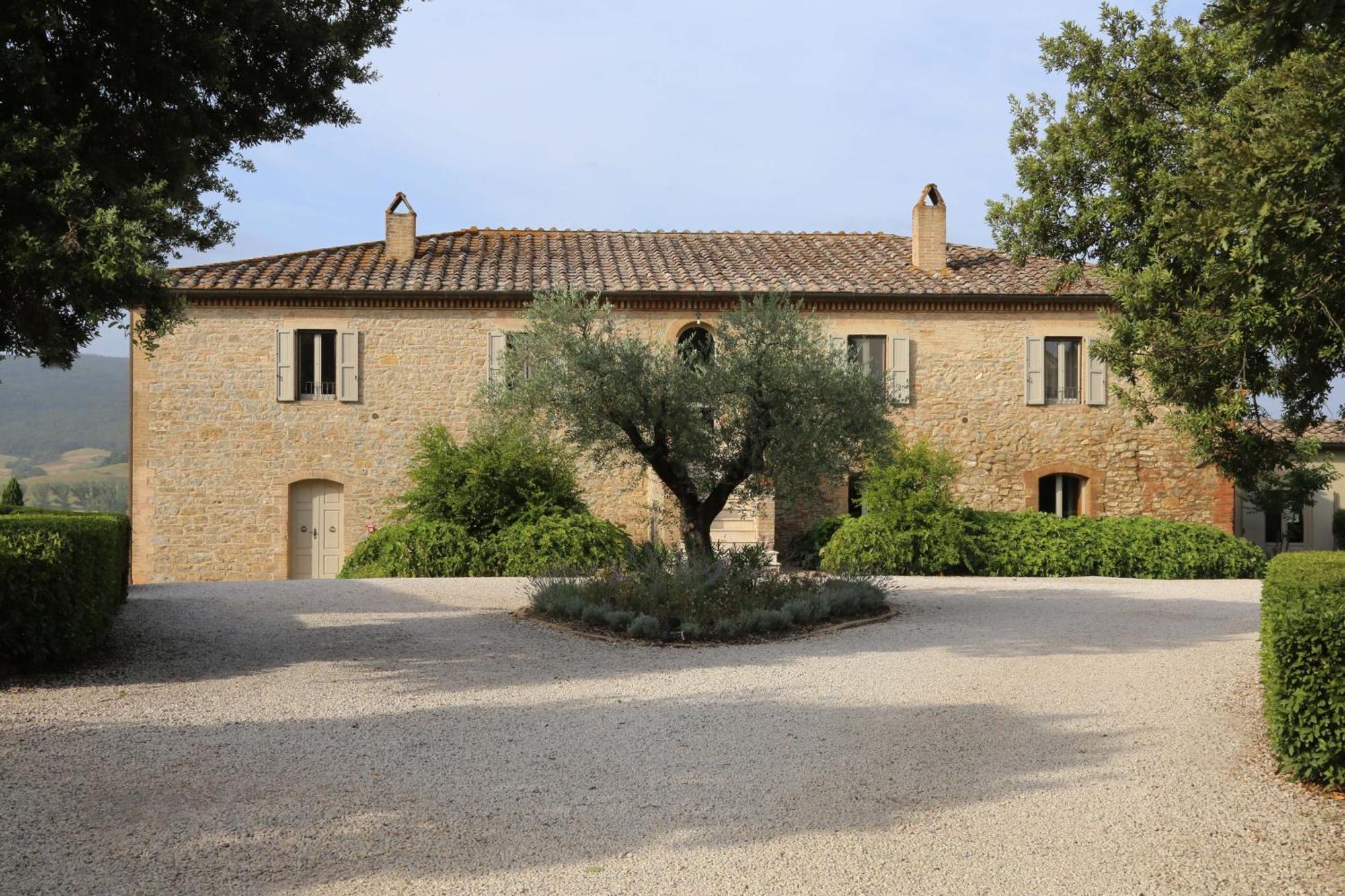 Casali di Bibbiano Villa Buonconvento Bagian luar foto