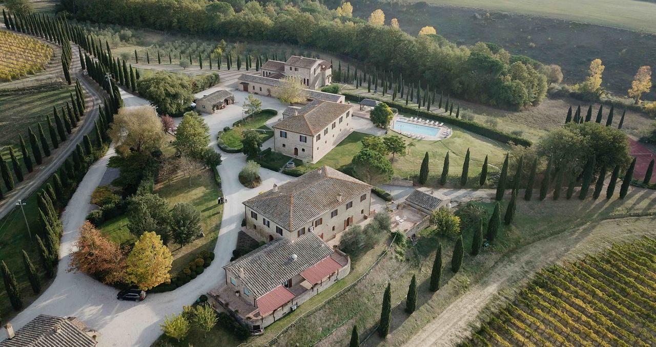 Casali di Bibbiano Villa Buonconvento Bagian luar foto