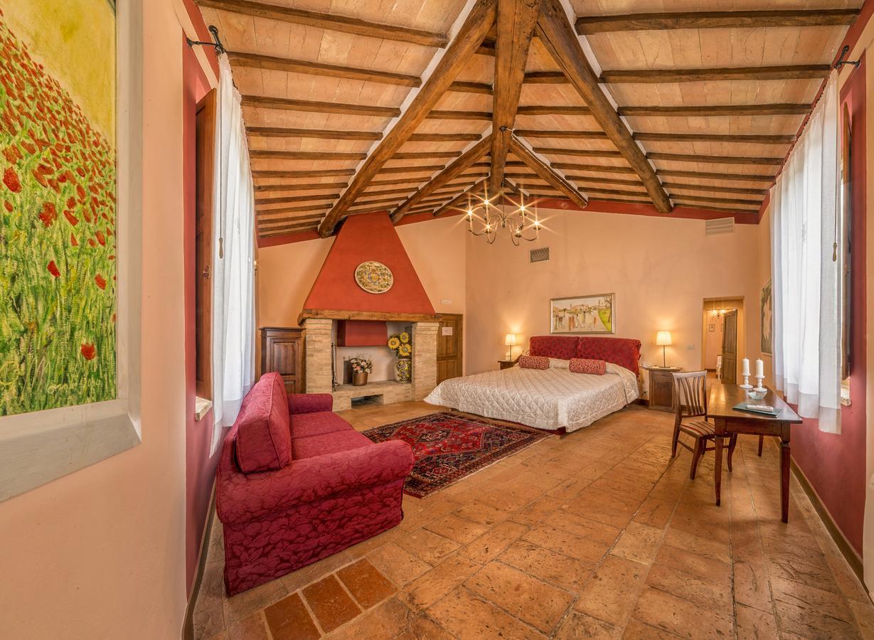 Casali di Bibbiano Villa Buonconvento Bagian luar foto