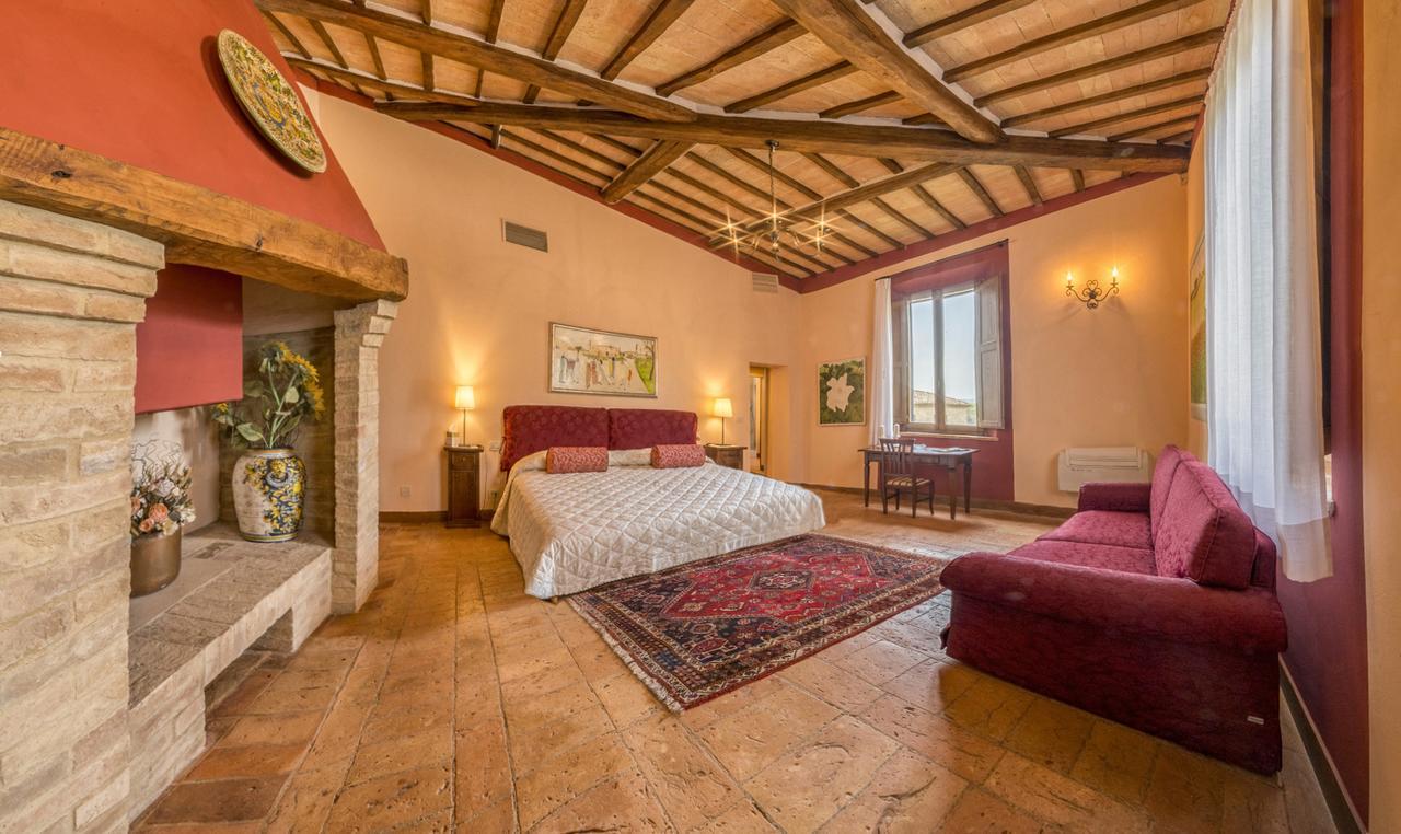 Casali di Bibbiano Villa Buonconvento Bagian luar foto