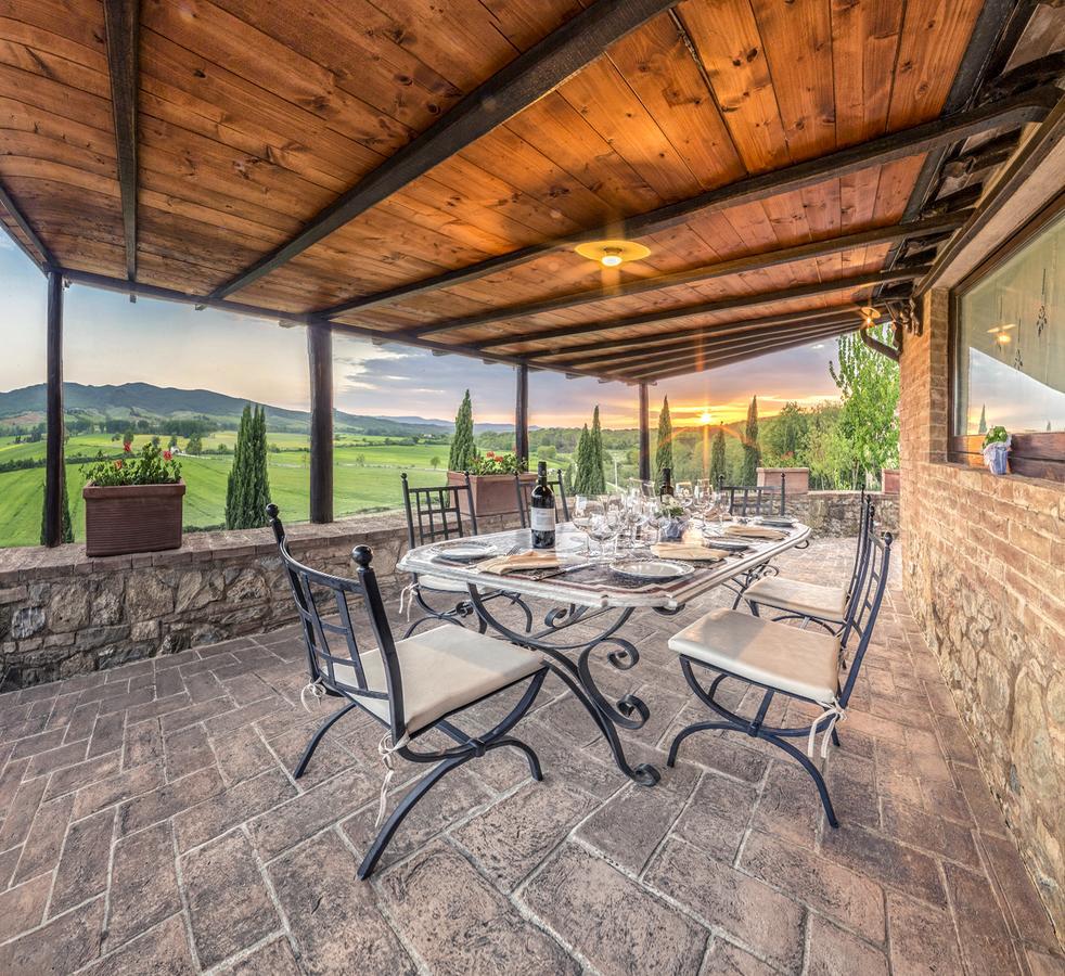 Casali di Bibbiano Villa Buonconvento Bagian luar foto