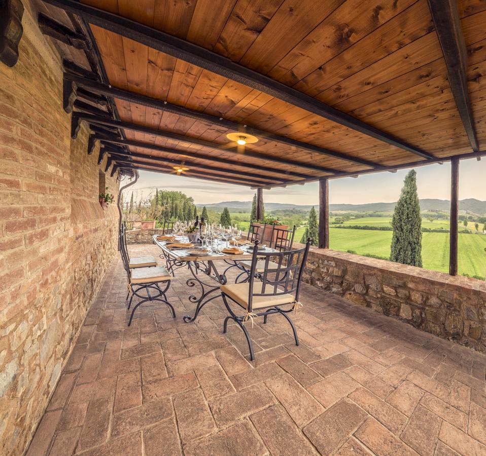 Casali di Bibbiano Villa Buonconvento Bagian luar foto